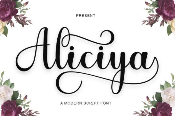 Aliciya: The Script Font That Makes Your Campaigns Instantly Recognizable