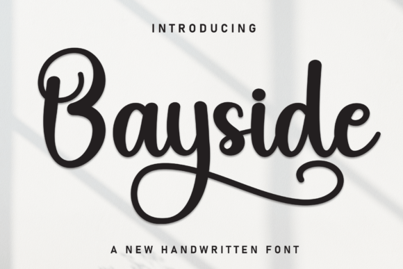 Bayside: A Handwritten Font That Elevates Real Small Business Branding