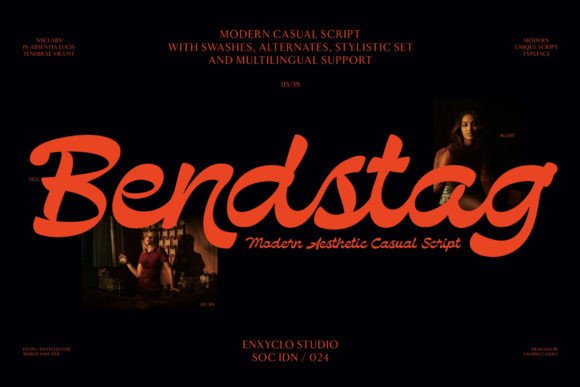 Bendstag: A Modern Script Font That Fits Real Campaign Workflows