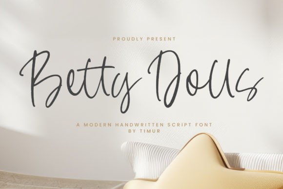 Betty Dolls: A Playful, Elegant Script Font for Handmade Creators