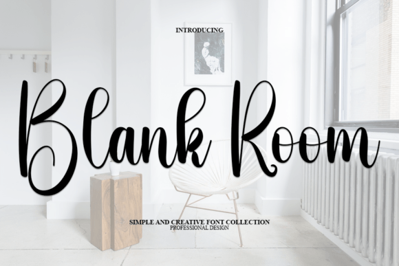 Blank Room: A Handwritten Font for Editorial Warmth