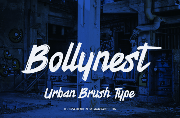 Bollynest: A Bold Script Font for Digital Brand Impact
