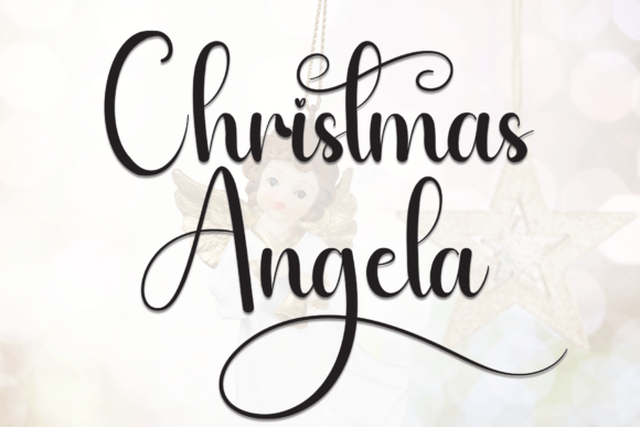 Christmas Angela: A Warm, Handwritten Font for Brand Personality