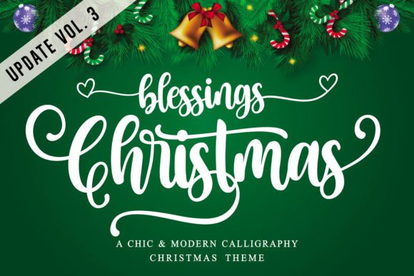 Christmas Blessings: A Handwritten Script Font That Makes Holiday Campaigns Feel Human