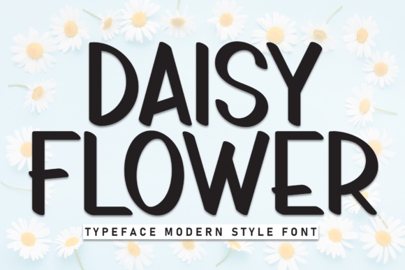 Daisy Flower Handwritten Font for Crafters & Sellers