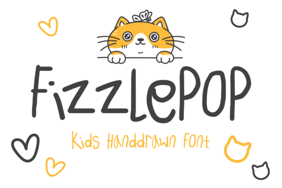 Fizzlepop: A Playful Handdrawn Font for Whimsical Branding