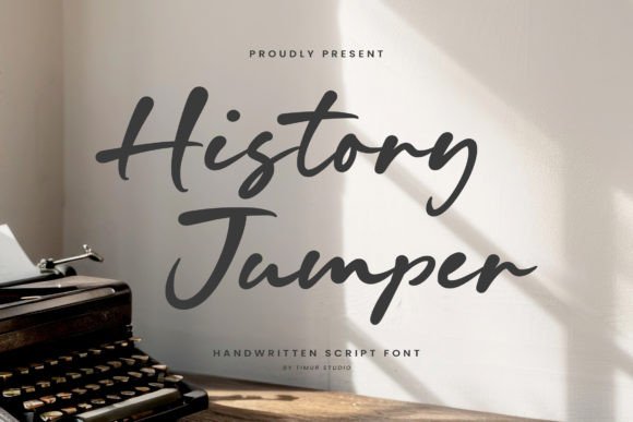 History Jumper: A Handwritten Script Font That Feels Like Home