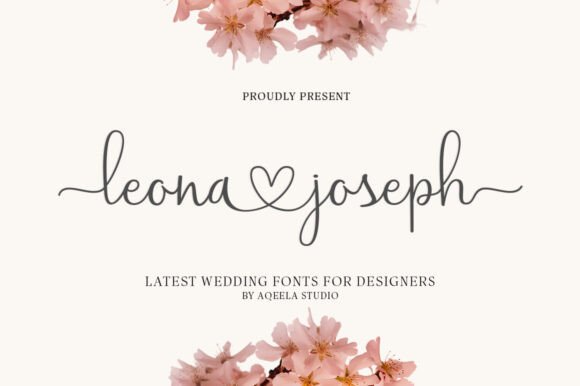 Leona Joseph: A Premium Script Font for Scroll-Stopping Brand Content