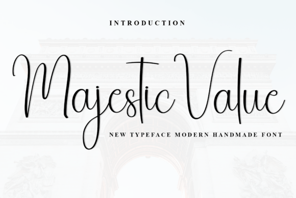 Majestic Value: A Thoughtful Script Font for Elegant Brand Moments