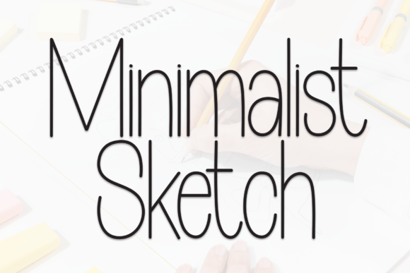 Minimalist Sketch: A Friendly Handwritten Font for Warm Branding