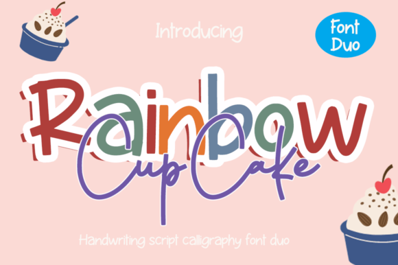 Rainbow Cupcake Font: A Playful Yet Polished Script for Digital Brands
