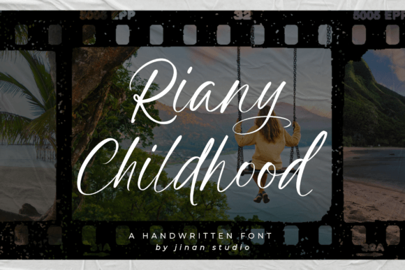 Riany Childhood: A Handwritten Font That Feels Like Home