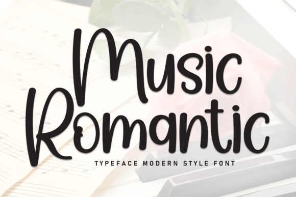 Romantic Music: A Friendly Handwritten Font for Digital Brands