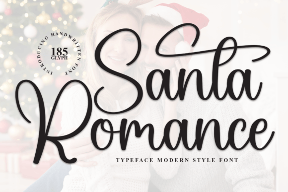 Santa Romance: A Handwritten Font That Feels Like Holiday Warmth