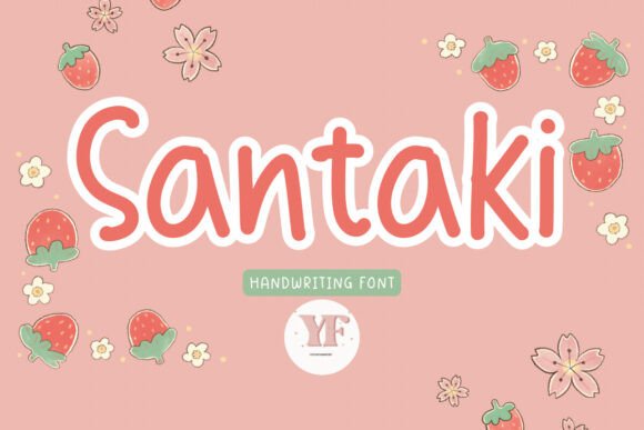 Santaki: A Handwritten Font That Feels Like It Belongs