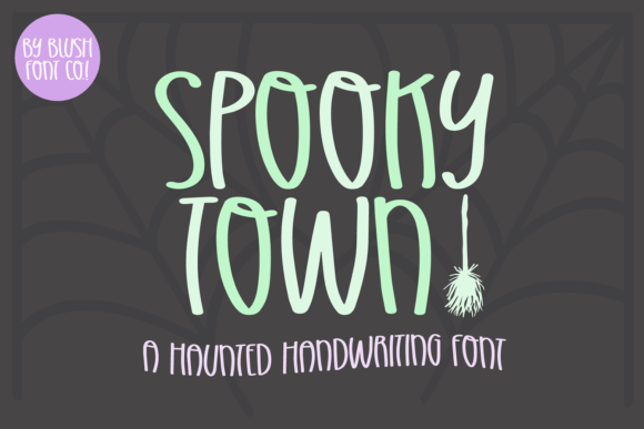 Spooky Town: A Handwritten Halloween Font That Feels Like Magic