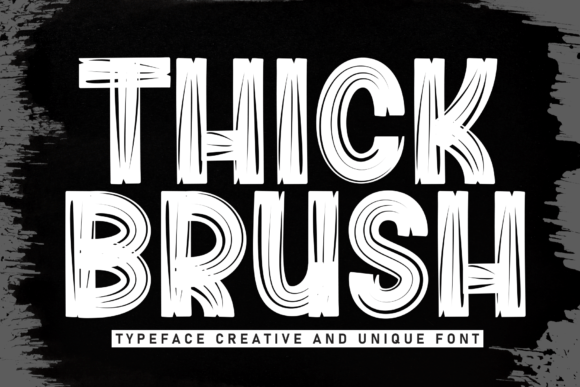Thick Brush: A Handwritten Font That Feels Like a Real Campaign Partner