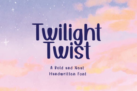 Twilighttwist: A Friendly Handwritten Font That Elevates Your Brand